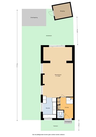 Floorplan - Emile Hullebroeckstraat 41D, 3543 BZ Utrecht